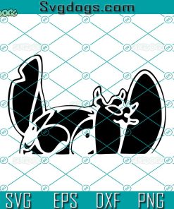 Stitch Window Decal Svg, Disney Cute Stitch Svg, Love Cartoon Svg, Disney Character Svg