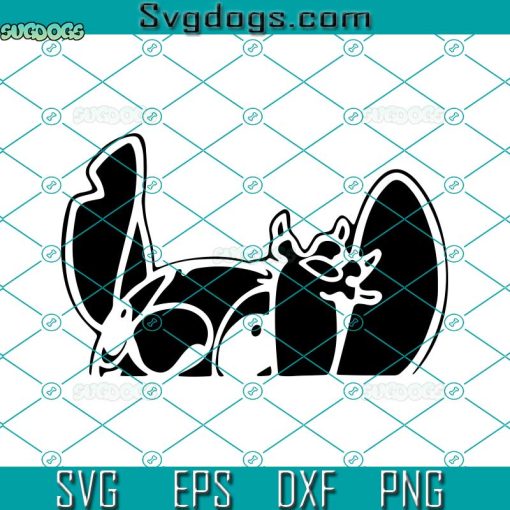 Stitch Window Decal Svg, Disney Cute Stitch Svg, Love Cartoon Svg, Disney Character Svg