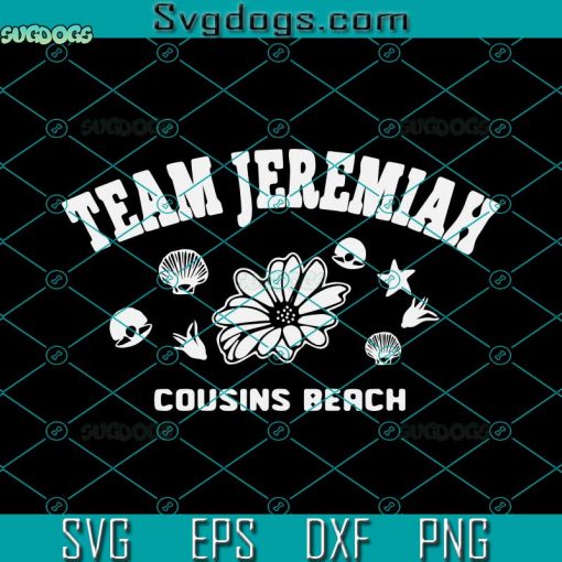 Team Jeremiah Cousin Beach Svg, The Summer I Turned Pretty Svg, Summer Svg