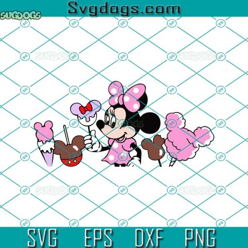 Minnie Snacks Svg, Snack Goals Svg, Disney Snacks Svg