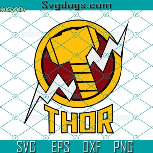 Thor Logo Love And Thunder Movie Lovers Svg, Thor And Thunder Svg, Thor Svg