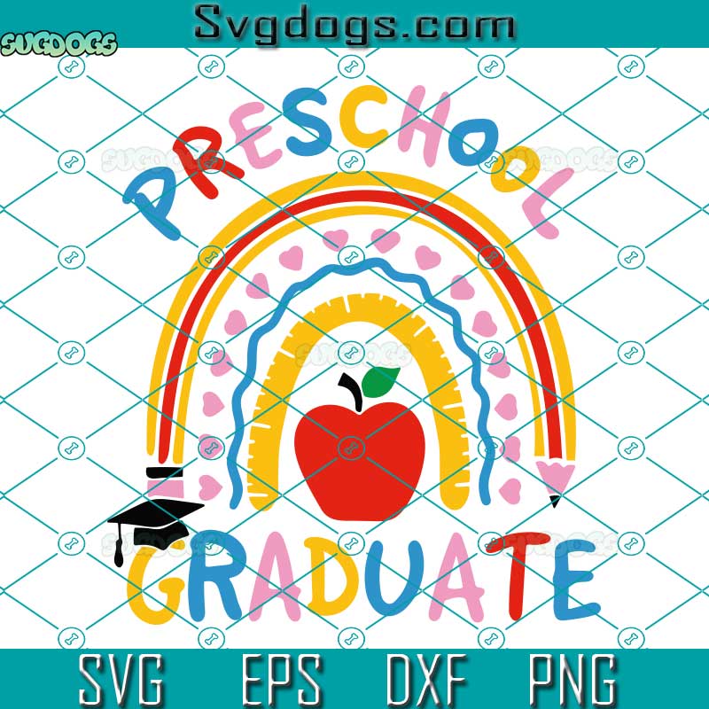 Preschool Graduate Svg, Preschool Graduate 2022 Svg, Preschool Grad 2022 Svg, Pre-School Graduate Svg
