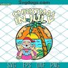 Funny Santa Christmas In July Svg, Christmas Tree Svg, Santa Svg, Summer Svg, Beach Svg