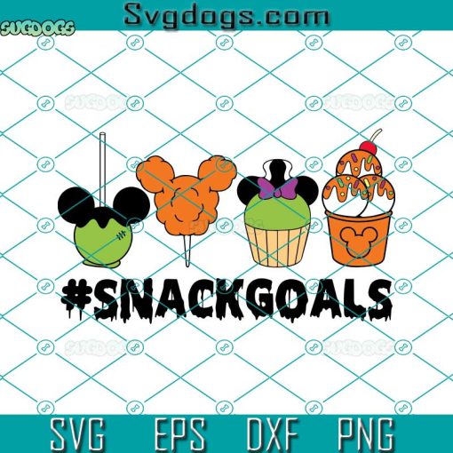 Snackgoal Halloween SVG, Carnival Food SVG, Trick Or Treat SVG, Spooky Vibes SVG