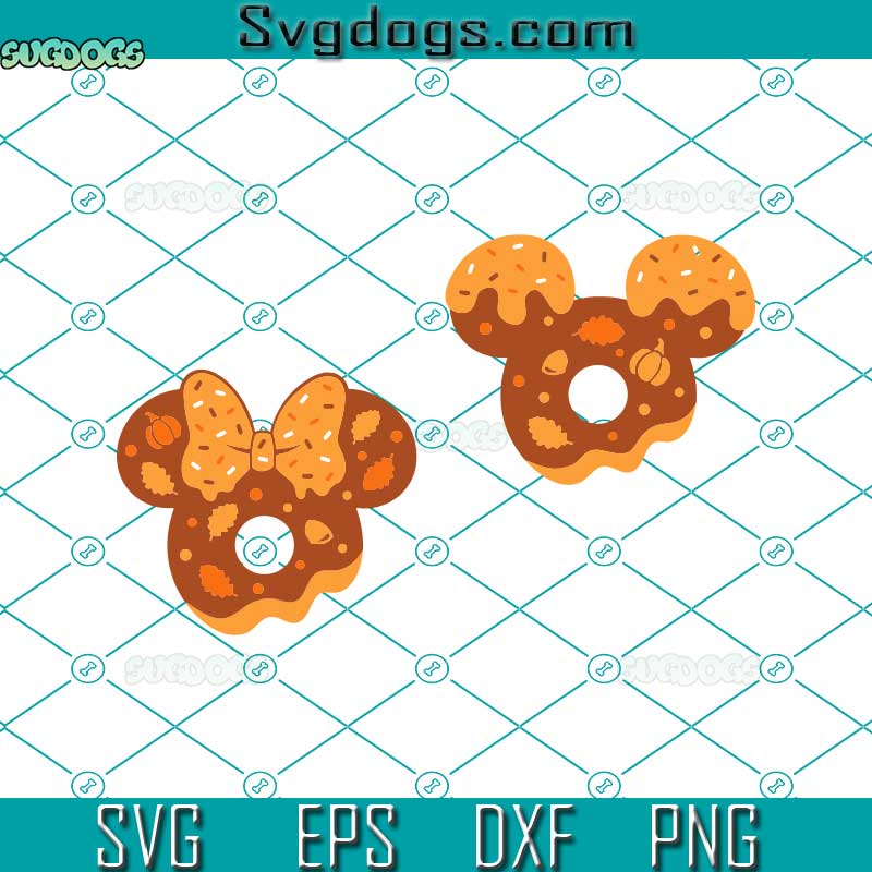 Bundle Donut Mouse Head SVG, Mouse SVG, Disney SVG