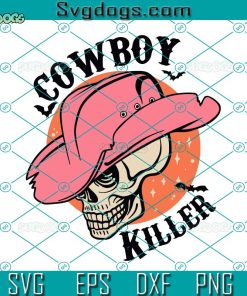 Halloween Cowboy Killer SVG, Retro SVG, Western SVG
