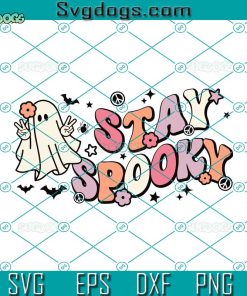 Stay Spooky SVG, Halloween SVG, Hippie Halloween SVG