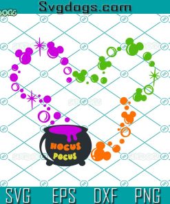 Hocus Pocus Mouse Ears SVG, Fall 2022 Mouse Halloween SVG, Mouse SVG