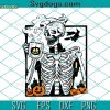 Coffee Staying Alive SVG, Funny Skeleton Skull SVG, Coffee SVG