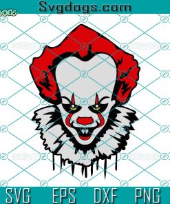 Clown SVG, The Clown’s Horror Smile SVG, Lown Horror SVG