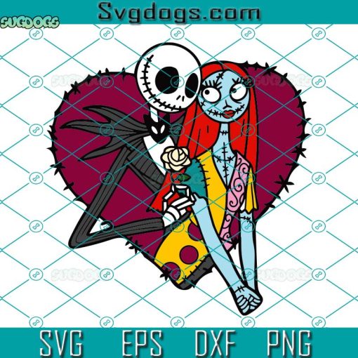 Jack And Sally SVG, Nightmare Before Christmas SVG, Sally SVG, Halloween SVG