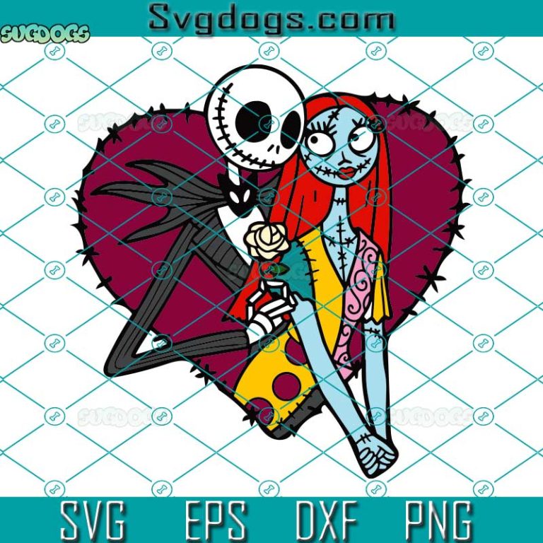 Jack And Sally SVG, Nightmare Before Christmas SVG, Sally SVG ...