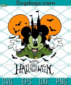 Mouse Happy Halloween SVG, Terror Halloween SVG, Mouse SVG