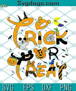 Trick Or Treat SVG, Happy Halloween SVG, Spooky Vibes SVG, Witch SVG