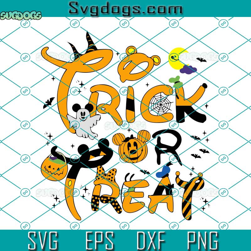 Trick Or Treat SVG, Happy Halloween SVG, Spooky Vibes SVG, Witch SVG
