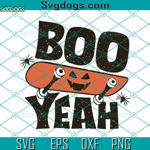 Boo Yeah Halloween Party SVG, Boy SVG, Halloween SVG
