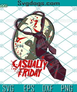 Casualty Fridays SVG, Jason Voorhees SVG, Halloween SVG