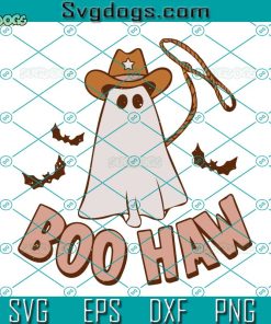 Ghost Boo How SVG, Cowboy SVG, Halloween SVG