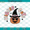 Pumpkin SVG, Halloween Boo Magic Ekk SVG, Halloween SVG