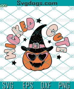 Halloween Micked Cute SVG, Cute Pumpkin SVG, Halloween SVG
