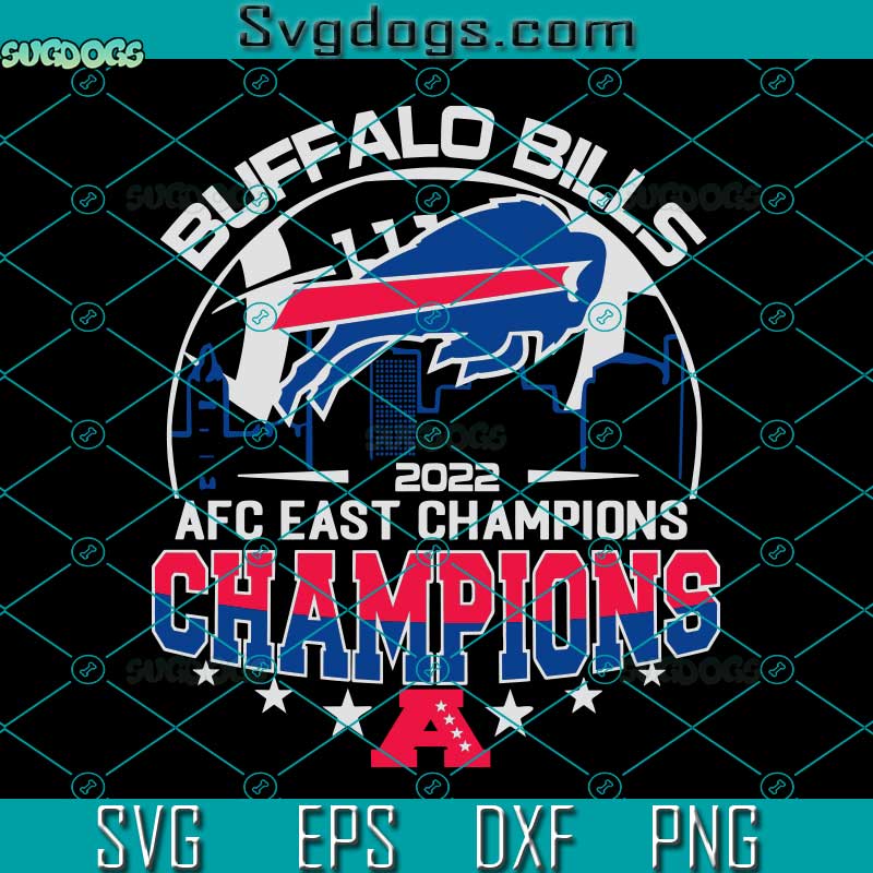 Buffalo Bills Wins Champions 2022 SVG, NFL SVG, Football SVG