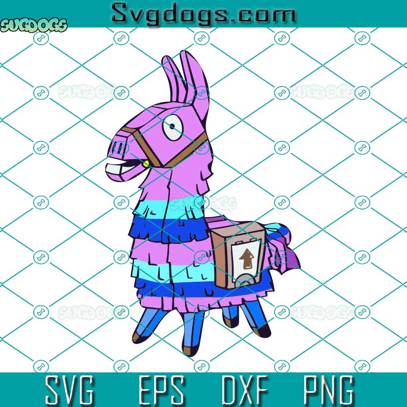 Fortnite Loot Llama SVG, Fortnite Llama SVG, Fortnite Character SVG