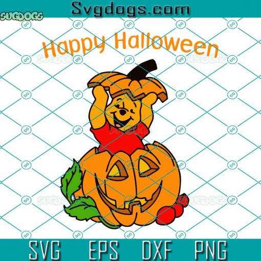 Pumpkin Bear SVG, Bear With Pumpkin SVG, Angry Teddy Bear SVG