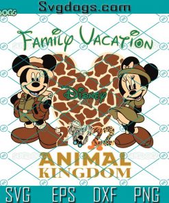 Animal Kingdom Svg, Magical Kingdom Svg, Family Vacation Svg, Family Trip Svg
