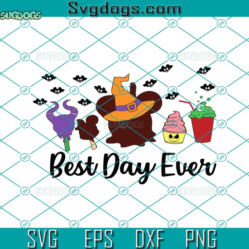 Best Day Ever Halloween SVG, Carnival Food SVG, Trick Or Treat SVG, Spooky Vibes SVG