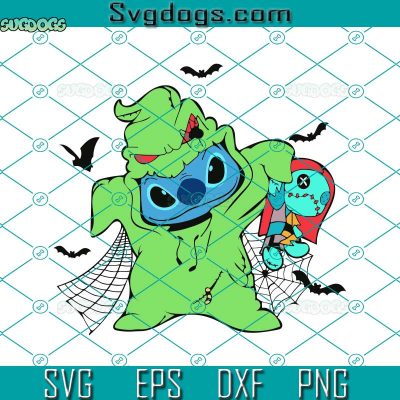 Stitch Oogie Boogie Sally SVG, Oogie Boogie SVG