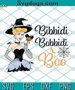 Bibbida Bobbida Boo SVG, Happy Halloween SVG, Princess SVG, Spooky Vibes SVG