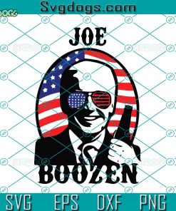 Joe Boozen Svg, Funny American Flag Sunglasses Svg