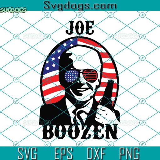 Joe Boozen Svg, Funny American Flag Sunglasses Svg