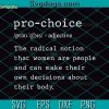 My Body My Choice Svg, Abortion Is Healthcare Pro Choice Floral Svg, Pro Choice Svg