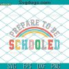 Hello Kindergarten Grade Svg, Rainbow Heart Svg, School Svg