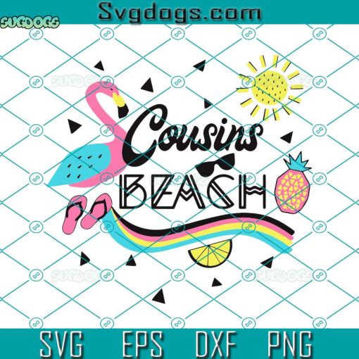 Cousins Beach Summer Vacation Svg, Cousins Beach Svg, Summer Vacation Svg