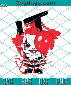 Pennywise The Clown Svg, Horror Movies Svg, It Pennywise The Clown Halloween Horror Movies Svg