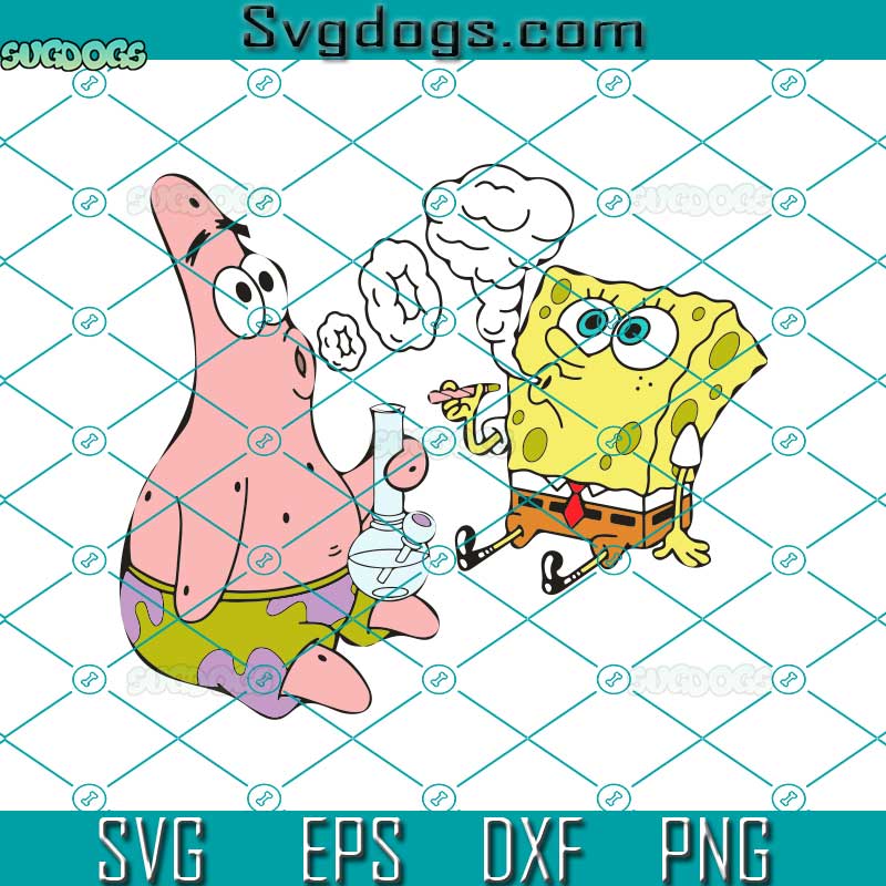 SpongeBob SquarePants Svg, Patrick Star Svg, Funny Cartoon Character Svg,  Cartoon Lovers Svg - SVG EPS DXF PNG Design Digital Download - You Can Trust