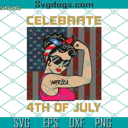 Celebrate 4Th Of July Svg, USA Funny Merica Svg, 4Th Of July Svg