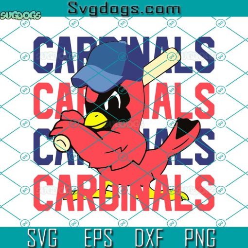 Cardinals Baseball Svg, Baseball Cardinals Fan Svg, Baseball Mom Svg, Distressed Svg, Cheer Mom Svg