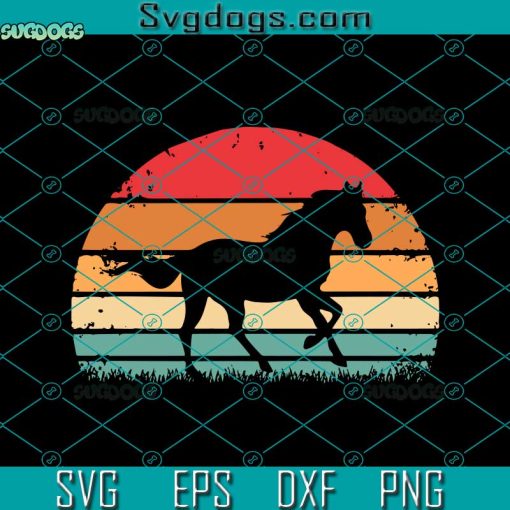 Retro Horse Lover Horseback Riding Cowgirl Western Svg, Horse Riding Svg