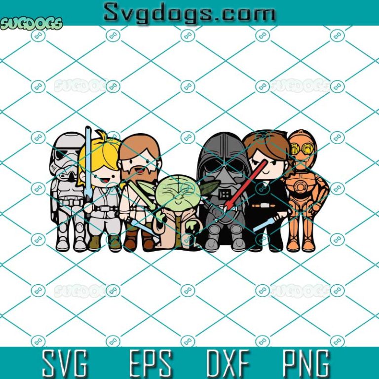 Star Wars Friends SVG: Unleash the Force of Friendship