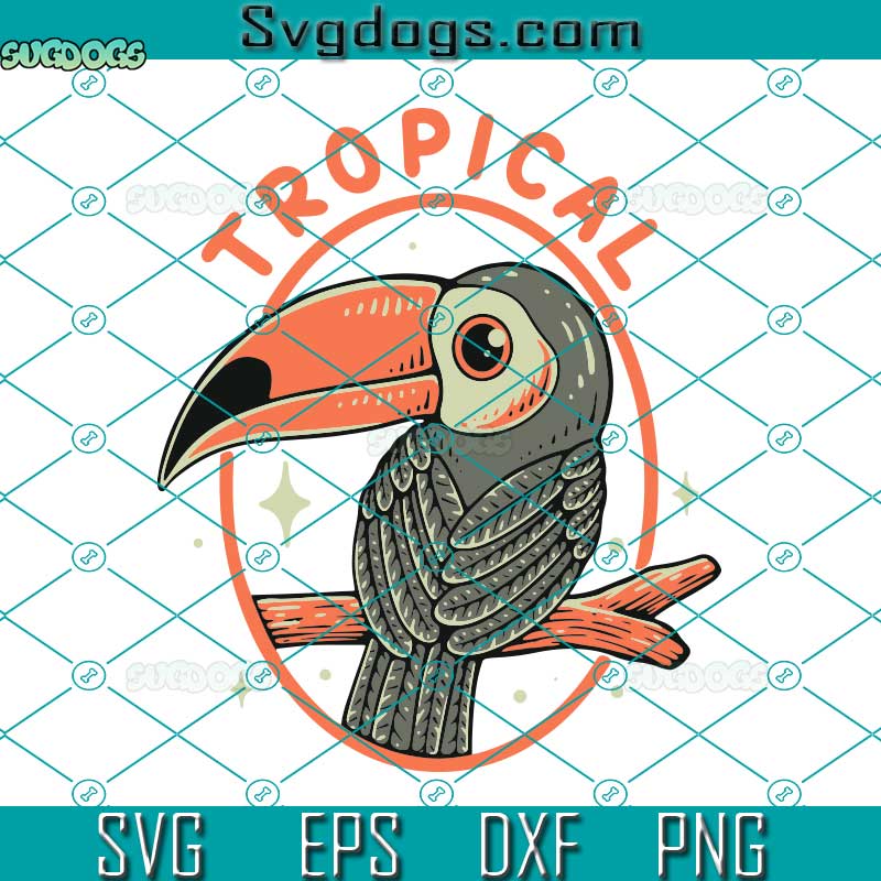 Tropical Svg, Flamingo Svg, Bird Svg Tropical Svg, Flamingo Svg, Bird Svg