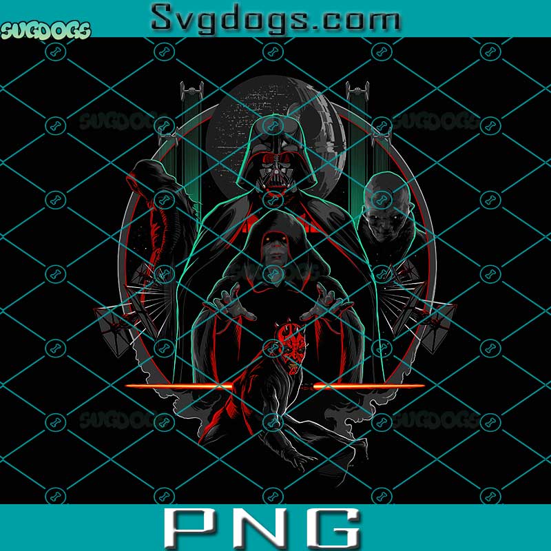Star Wars PNG, Star Wars Group Shot Sith Lords Poster PNG