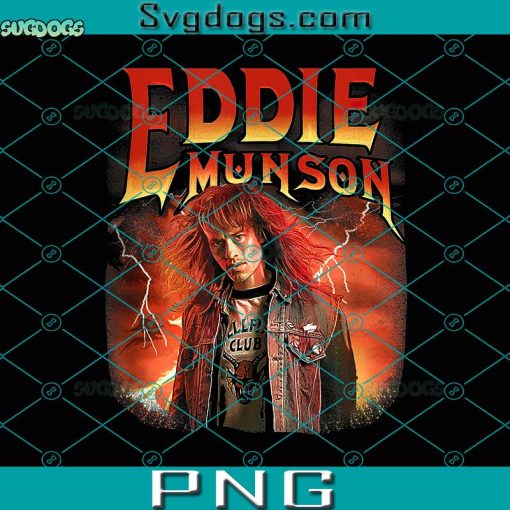 Stranger Things 4 Eddie Munson Portrait PNG, Stranger Things PNG