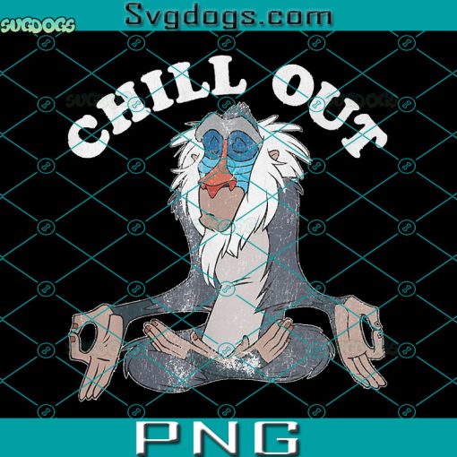 Chill Out PNG, Disney Le Roi Lion Rafiki Chill Out PNG, Disney PNG