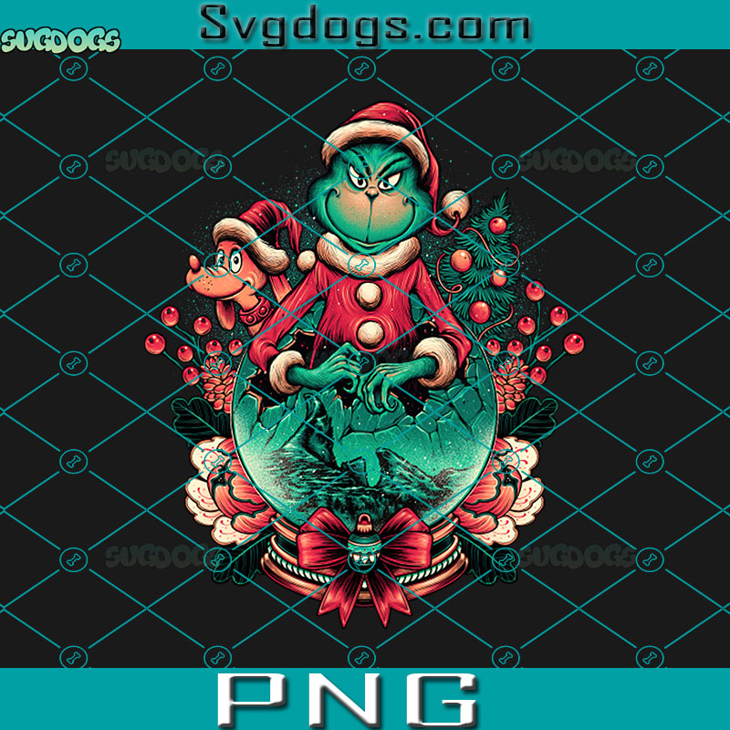 The Grinch Christmas PNG, Too Grumpy For Christmas PNG