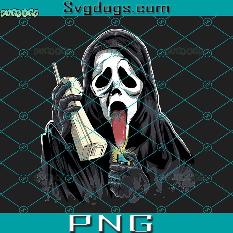 Ghostface´s Body PNG, Scream Face PNG