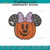 Halloween Pumpkin Mickey Embroidery Design File, Halloween Pumpkin Embroidery Design File