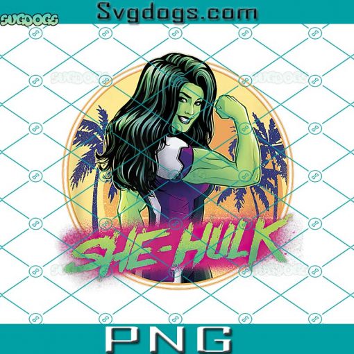 Marvel She Hulk PNG, Attorney At Law Tropical Beach Flex PNG